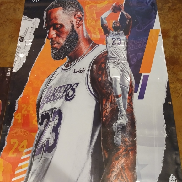 Lebron James 6'x3 Vinyl Banner - Picture 2 of 9